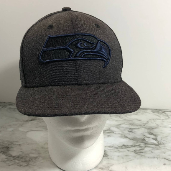 New Era Other - New Era 59 fifty Shadow Tech NFL Seattle Seahawks Fitted Hat Size 7 1/4